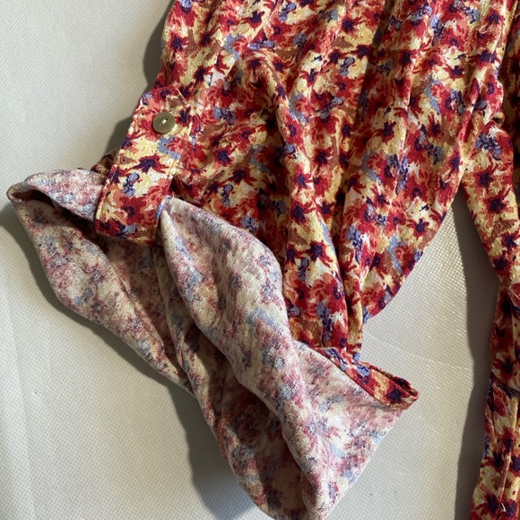 NEW Plus Size Nurture Westbound Button Front Rayon Lined Dress Floral $99 - Picture 9 of 11